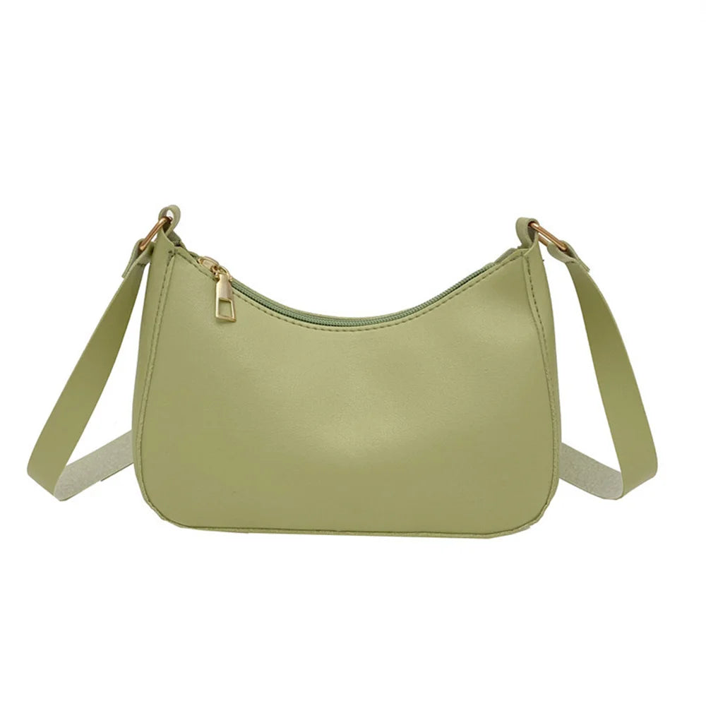 WOMEN'S Bag Underarm Bag  Handbags Retro Solid Color