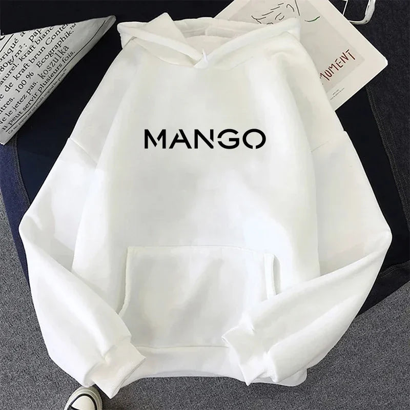 Woman Hooded Sweatshirt Urban Casual Fashion Long Sleeve Pullover