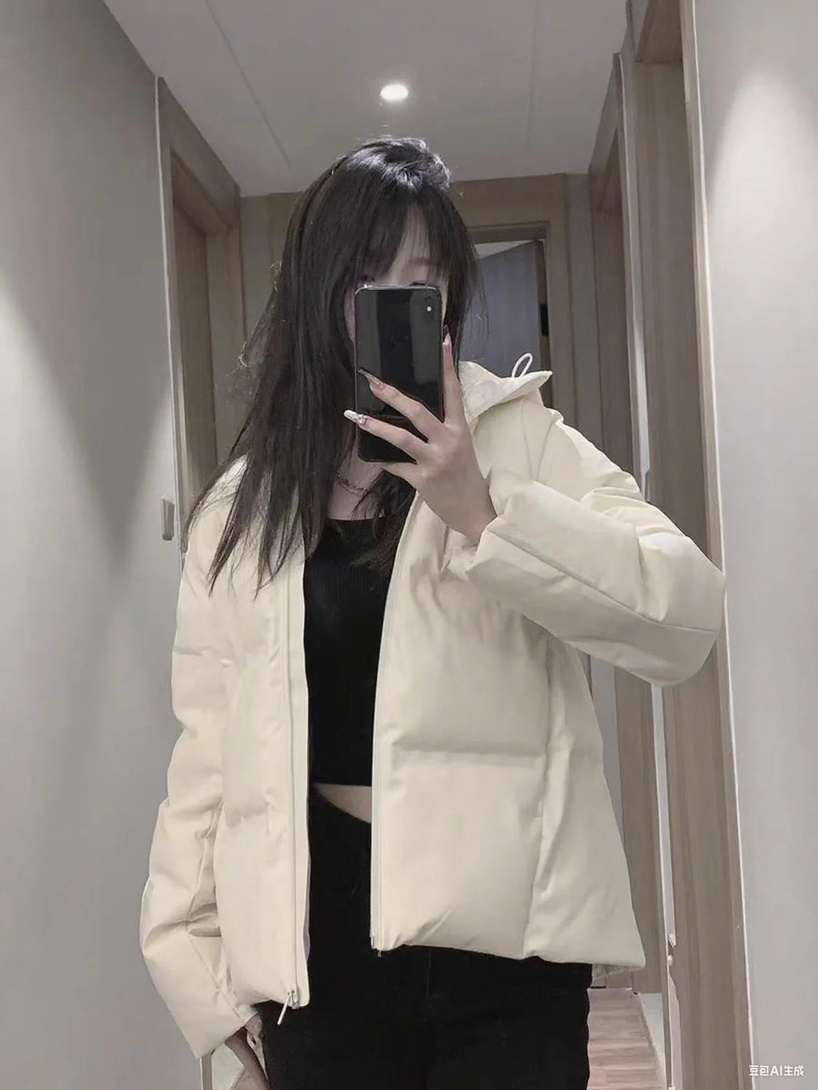Puffer Jacket, Warm and Windproof