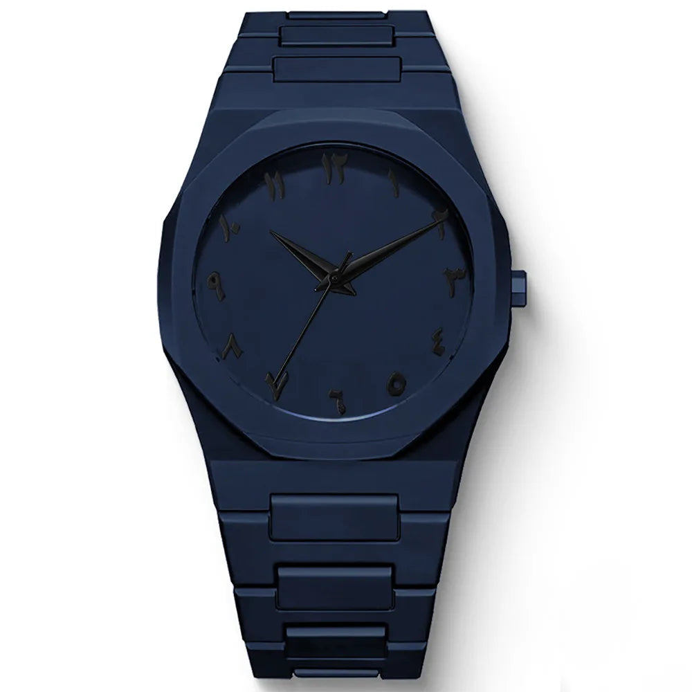 New Fashionable Men's Watch digital Casual Drip Oil Strap