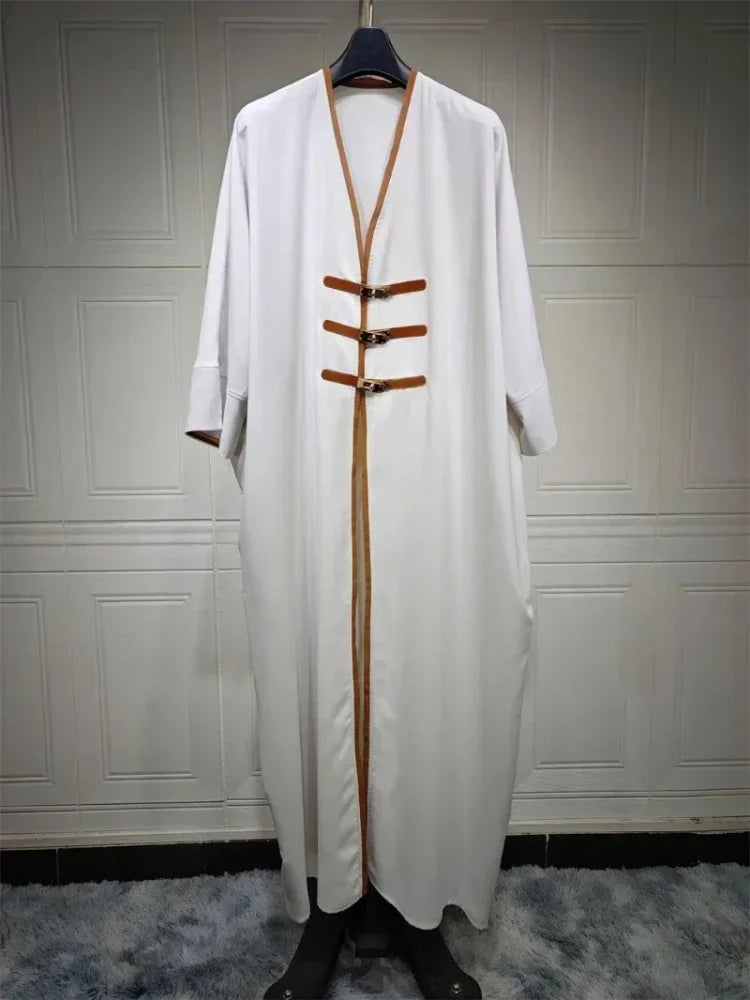 Ramadan Kimono Abaya Dubai Turkey Fashion African Dresses Abayas For Women