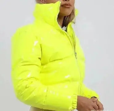Winter Women Puffer Jackets Warm Bubble trench Coat