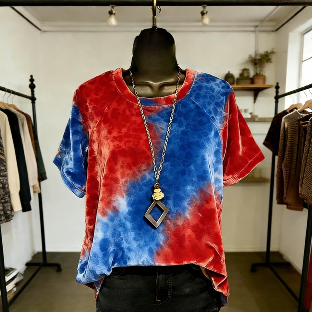 Women T-Shirts Soft Feel Short Sleeve Tops