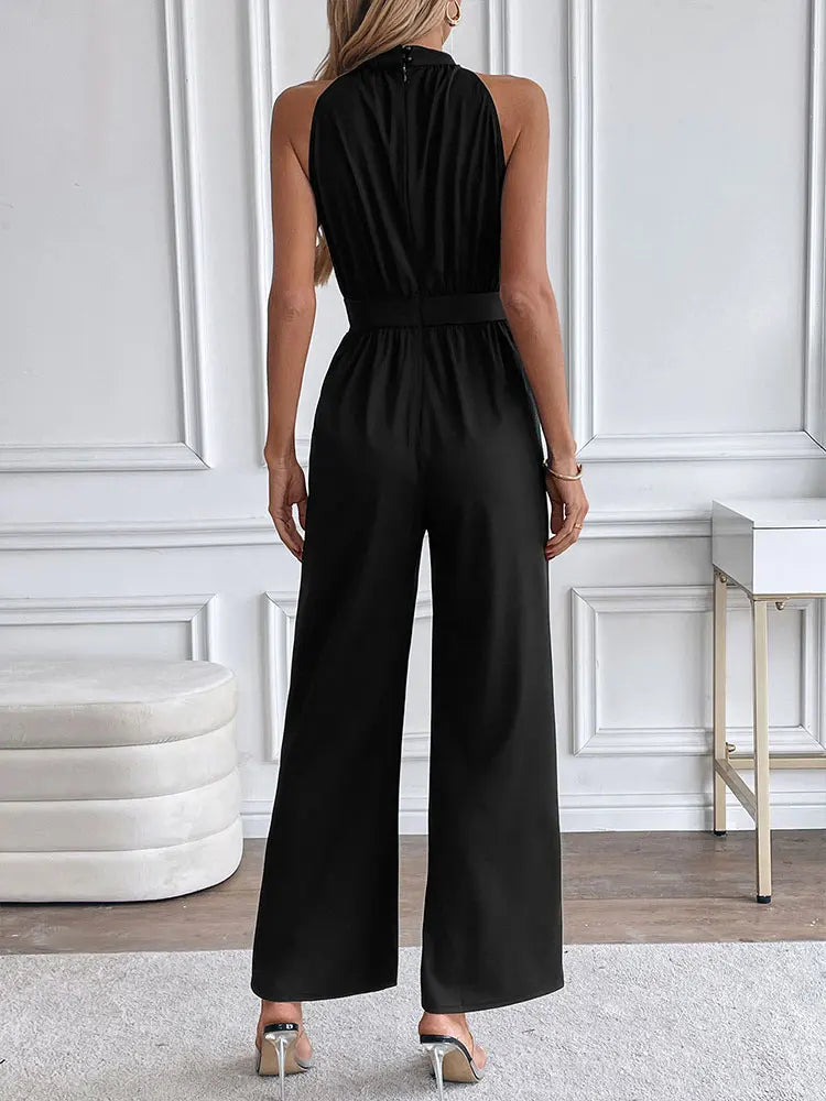 Women's  Casual Sleeveless  Jumpsuits