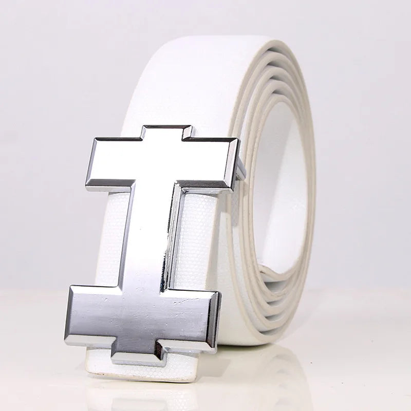 Luxury Designer Brand Belts Men Youth High Quality Leather