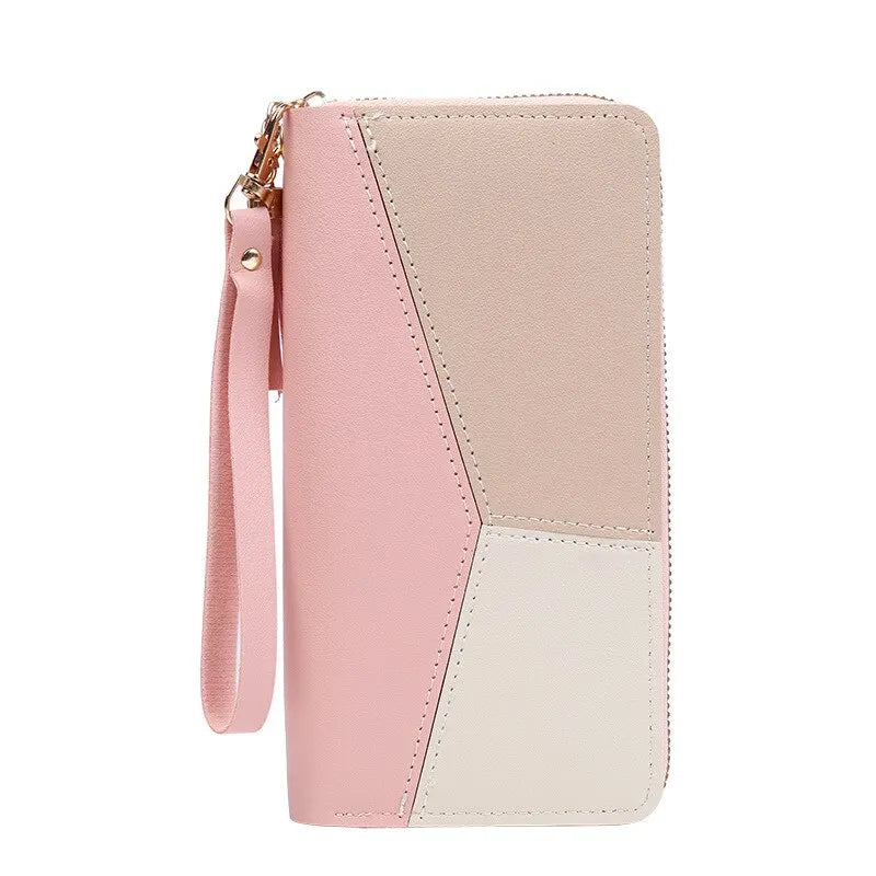 Fashion Zipper Wallets Long Purses Handbags Coin Purse