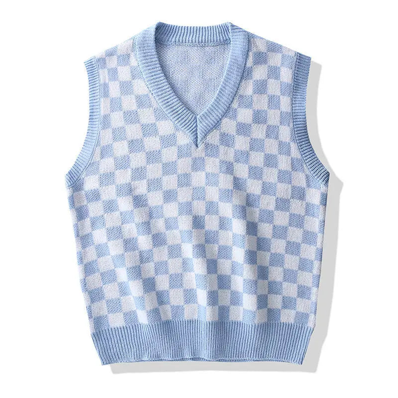Men Knit Sweater Vest sweater