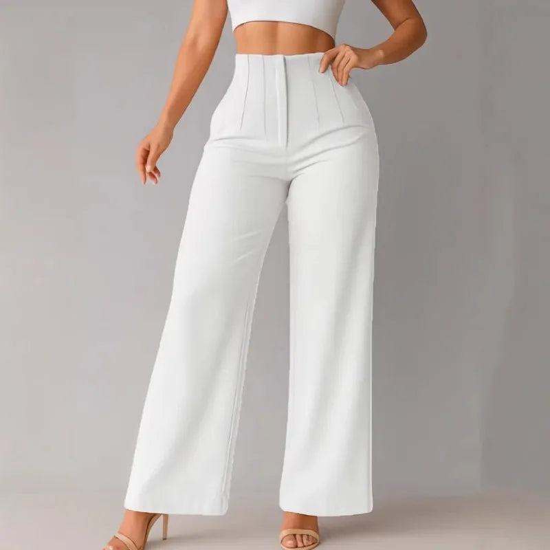Women's High Waist Wide Leg Pants
