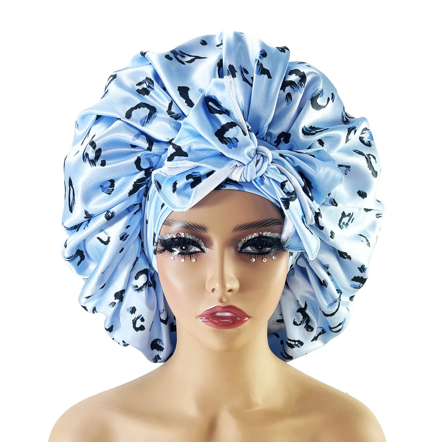 Ladies Knot Sp Cap Scarf Tied round Hat