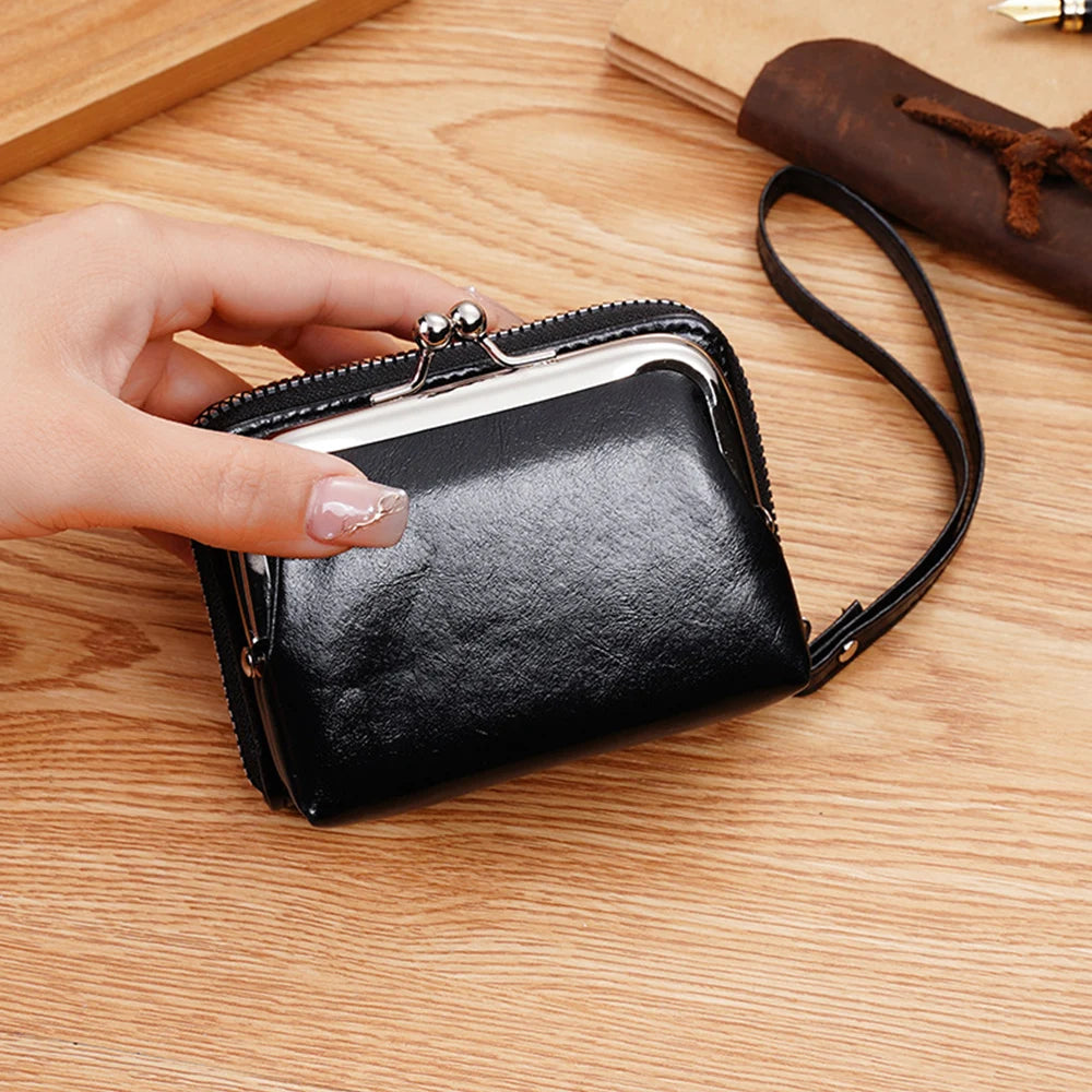 Women's Wallet PU Leather Short Hasp Coin Purses