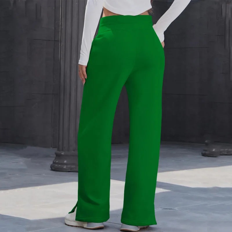 Woman Open Leggings Crotch Panties Zipper Gym