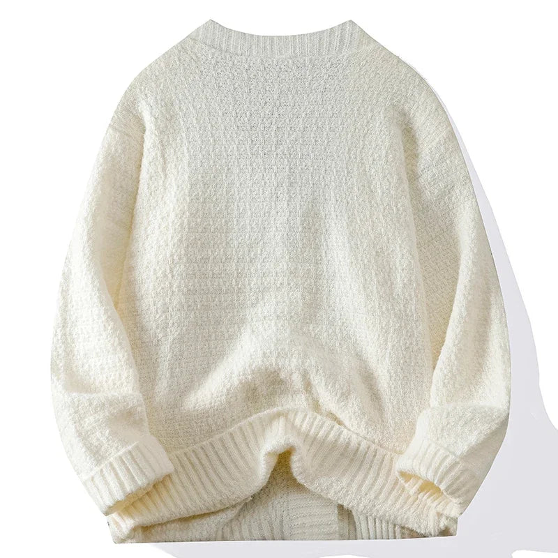 Casual Button Knit Cardigan Top Coat Streetwear Sweatshirt