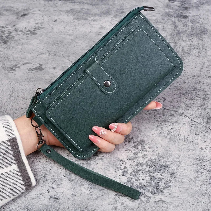 Fashion Women Wallets Simple Zipper Purses