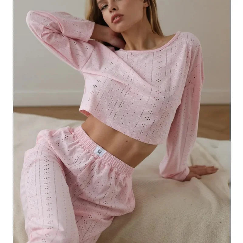 Casual Wear Set - Fashionable, Simple, Loose-Fitting Set
