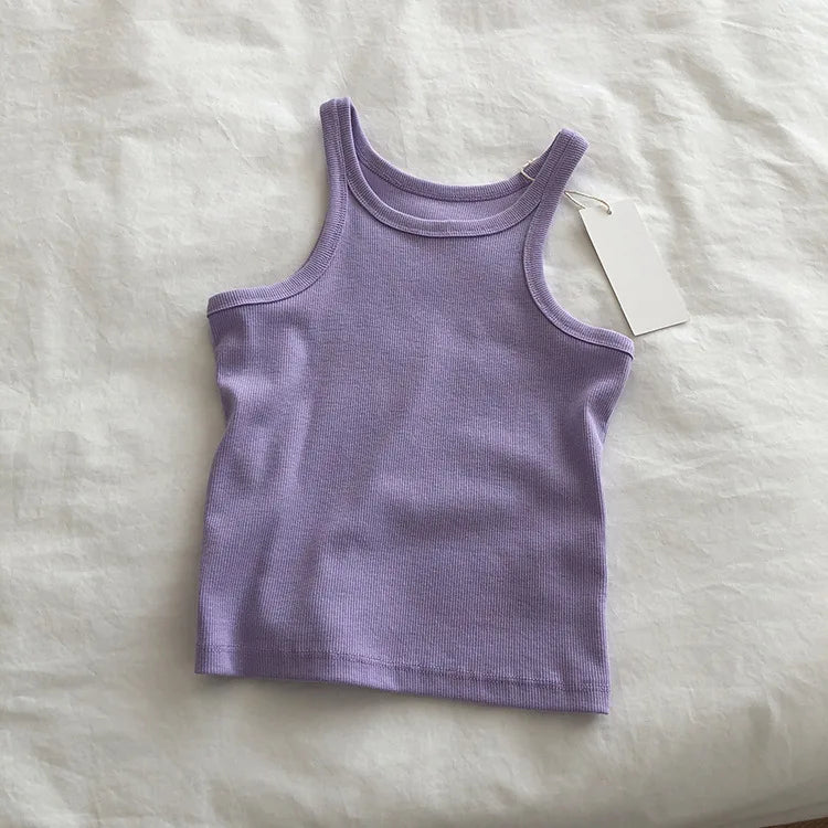 Women Tank Tops Sexy Cropped Top