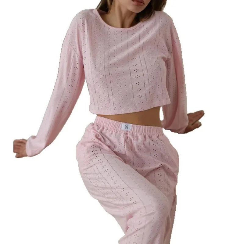 Casual Wear Set - Fashionable, Simple, Loose-Fitting Set