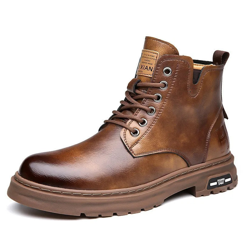 Men's shoes  high top casual boots