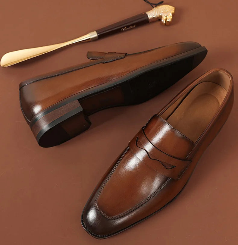 Loafer Shoes For Men Leather  Shoes