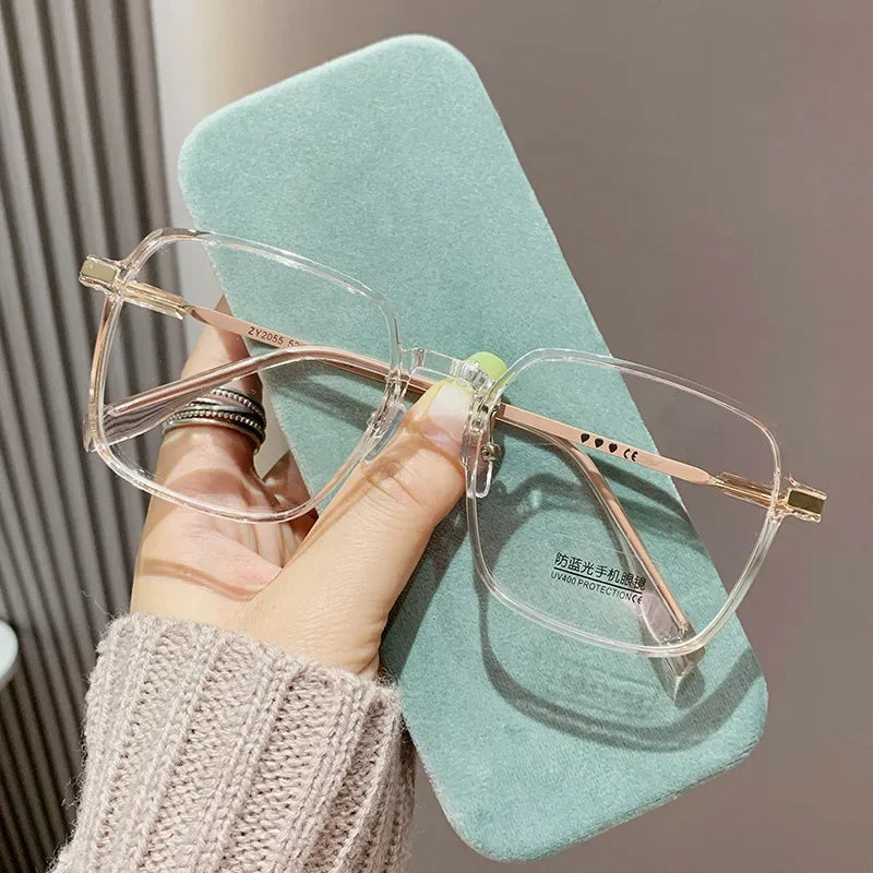Women's Luxury Reading Glasses Vintage HD Vision Blue Light