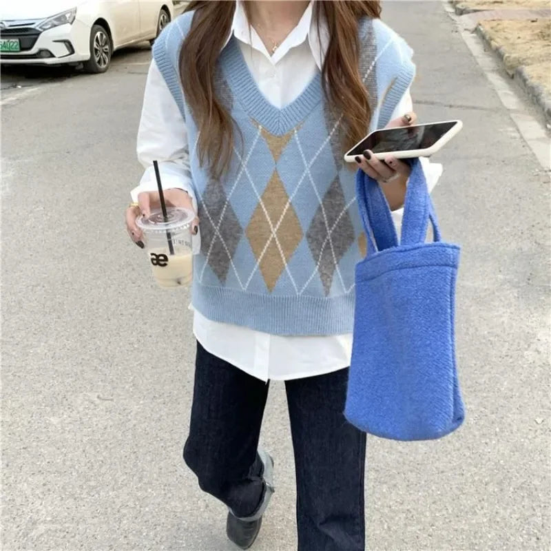 V-Neck Pullover Fashion Waistcoat