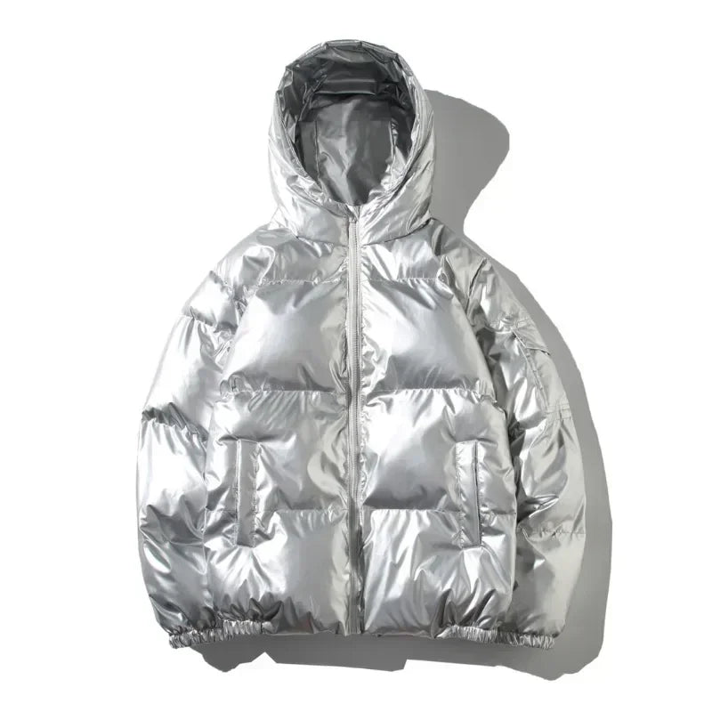 Men and Women Parkar Warmth Thickened Waterproof Puffer Jacket