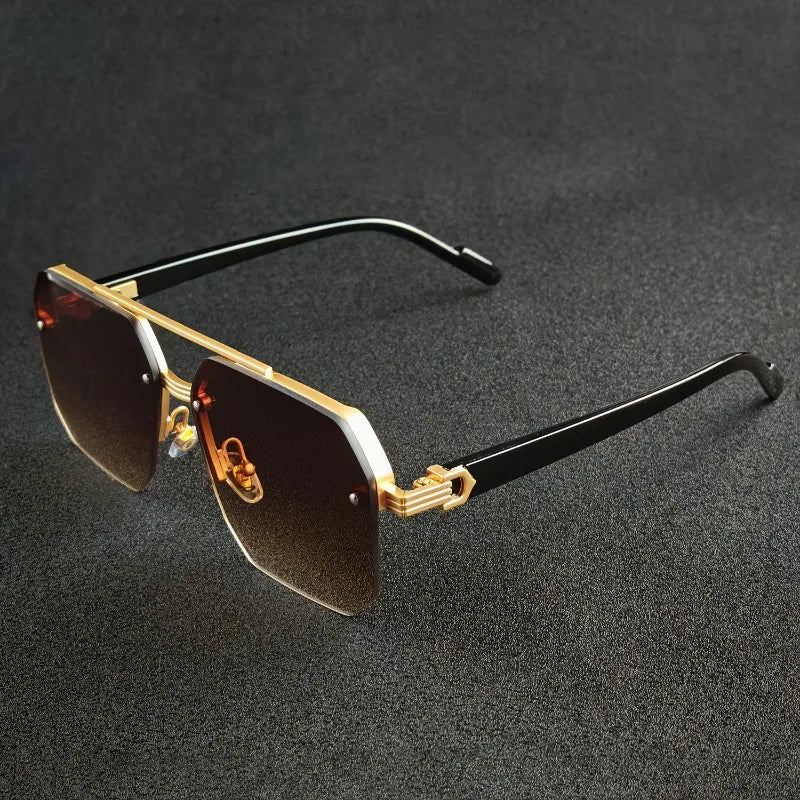 Classic Frameless Fashion Glasses for Men and Women