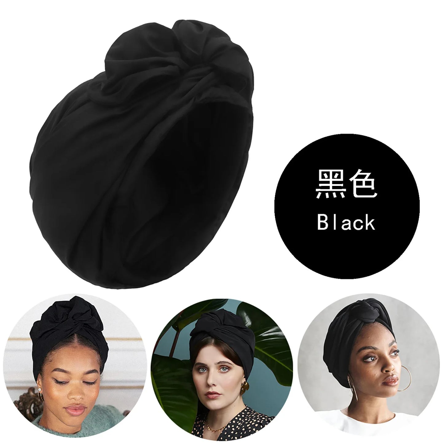 Women's Hair Cover Cap Head Wraps
