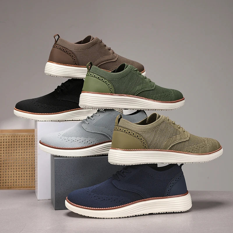 Men's  Dress Sneakers Casual Walking Shoes