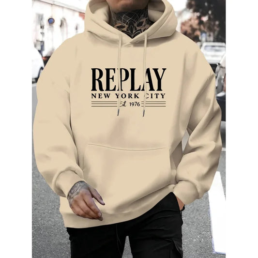 letter-printed sweatshirt - an essential long-sleeve
