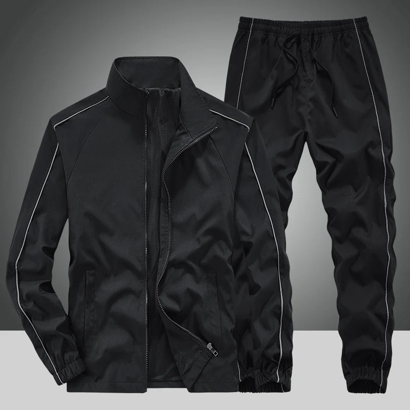 Men's Sportswear Fashion Spring Autumn Sets Training Suit 2 Pieces