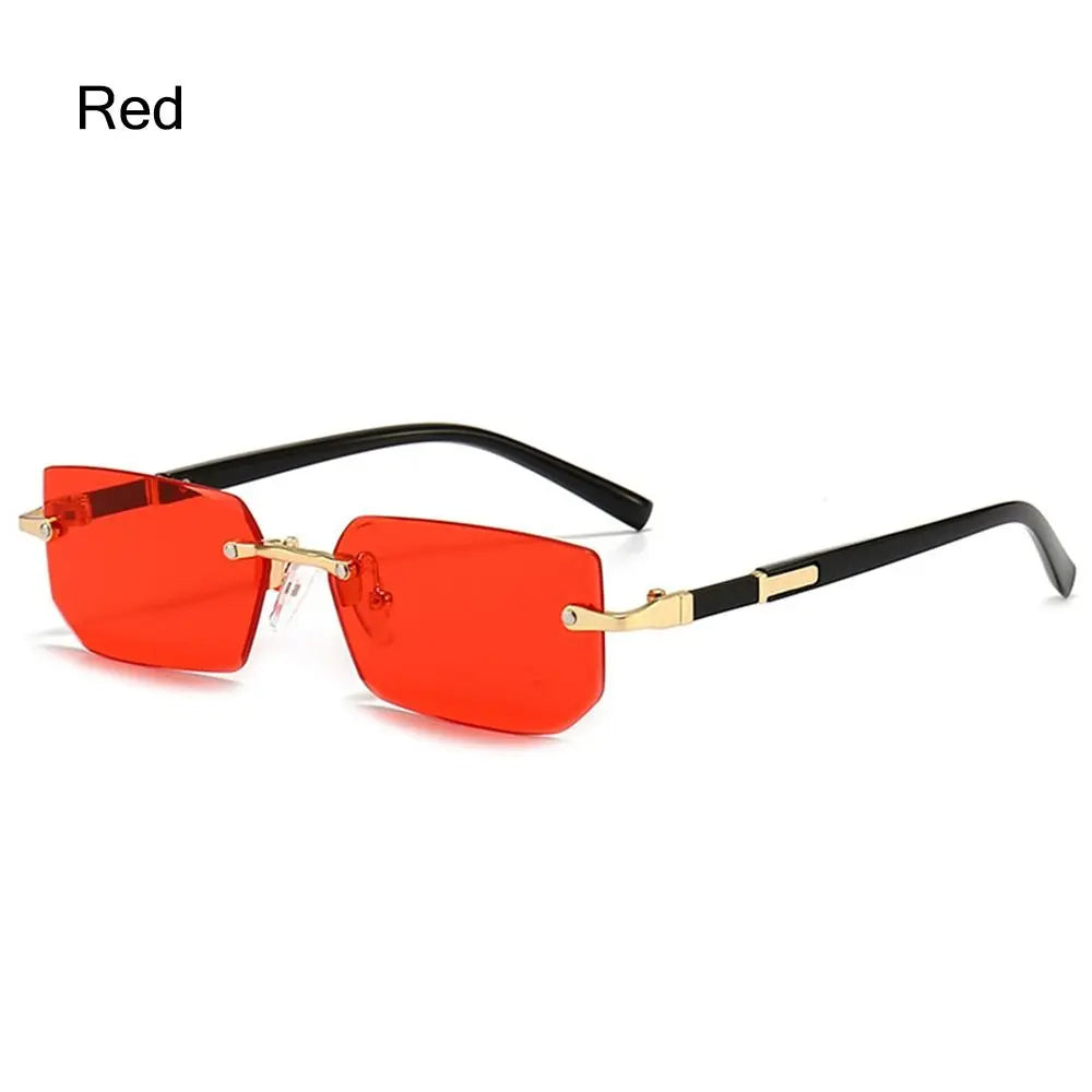 Trendy Rimless Sunglasses for Women