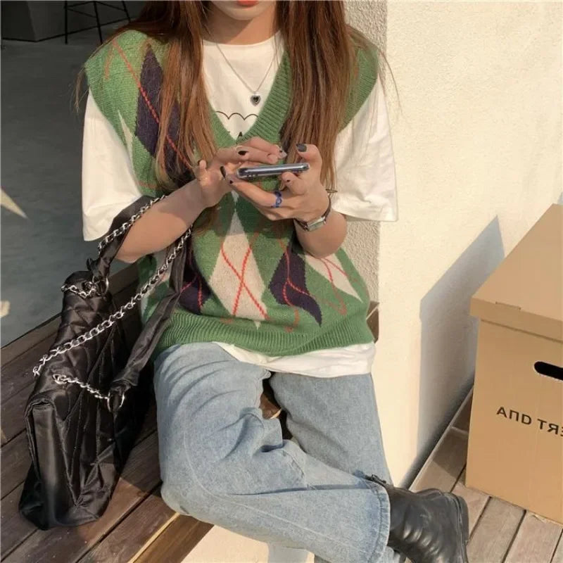 V-Neck Pullover Fashion Waistcoat