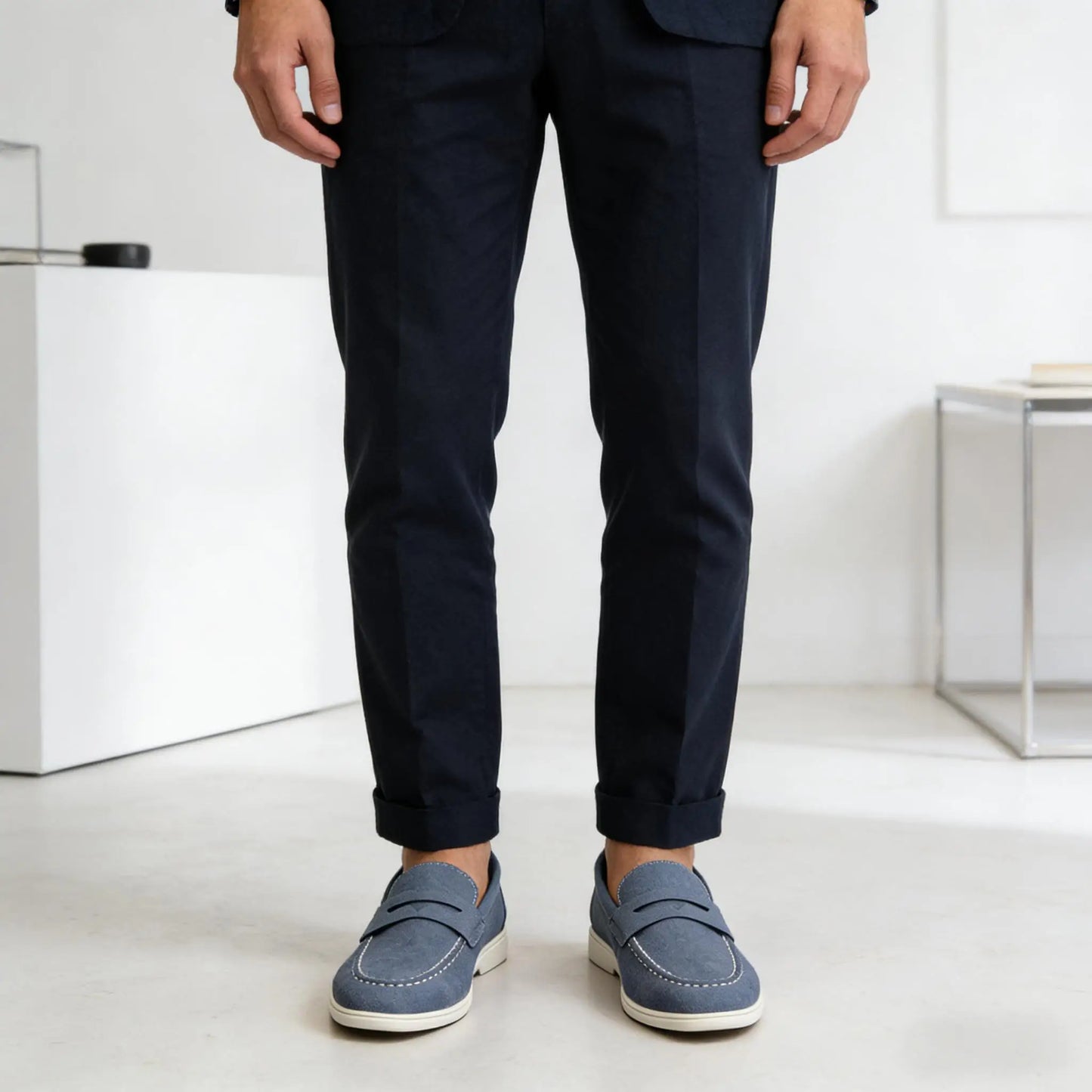 Men Loafers Breathable Fashion Summer Comfortable Men Cause Shoes