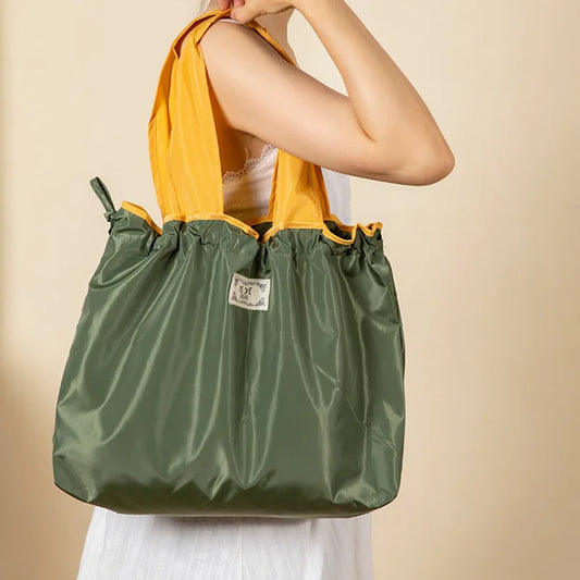 Women Fashion Shopping Bag Eco Large Polyester Beach Bag
