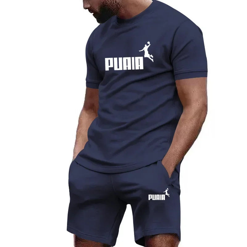 Summer Men's Sets  Tracksuit Short Sleeve