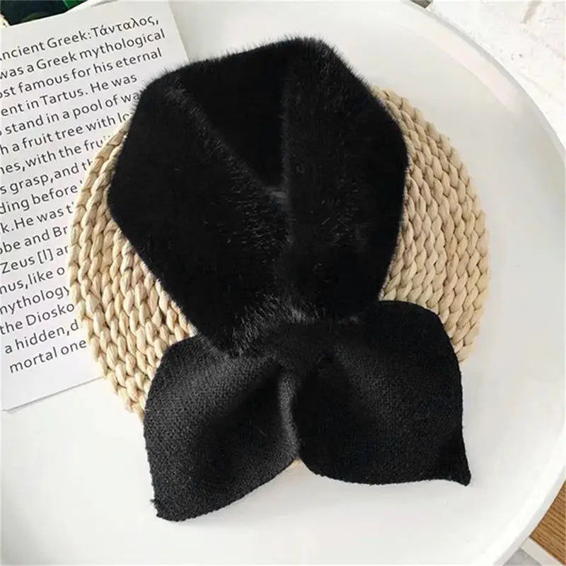 Female Cross Straps Shawl Soft Neck Scarf