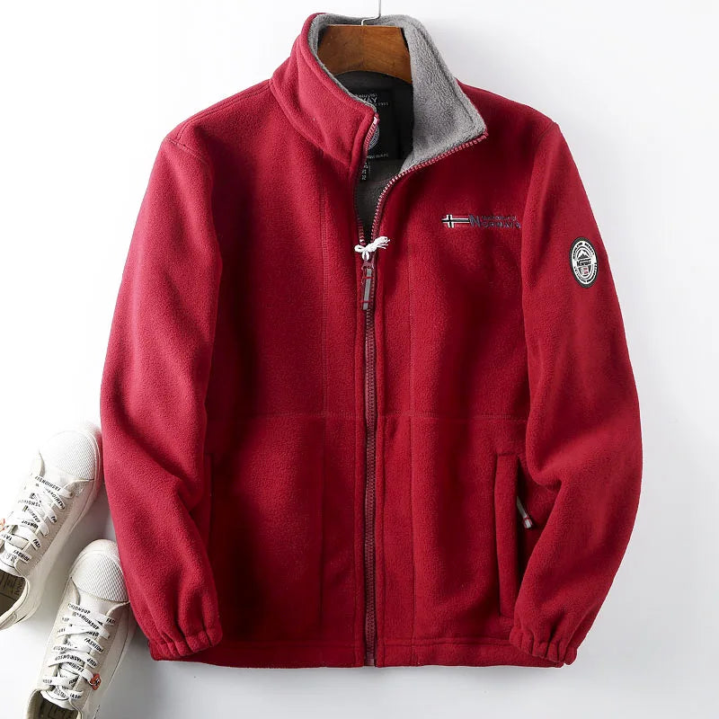Men's Casual Jacket, Thickened Wool Jacket