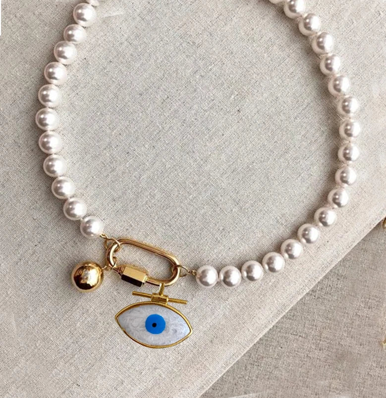 Vintage Round Charm Layered Necklace Women's Jewelry
