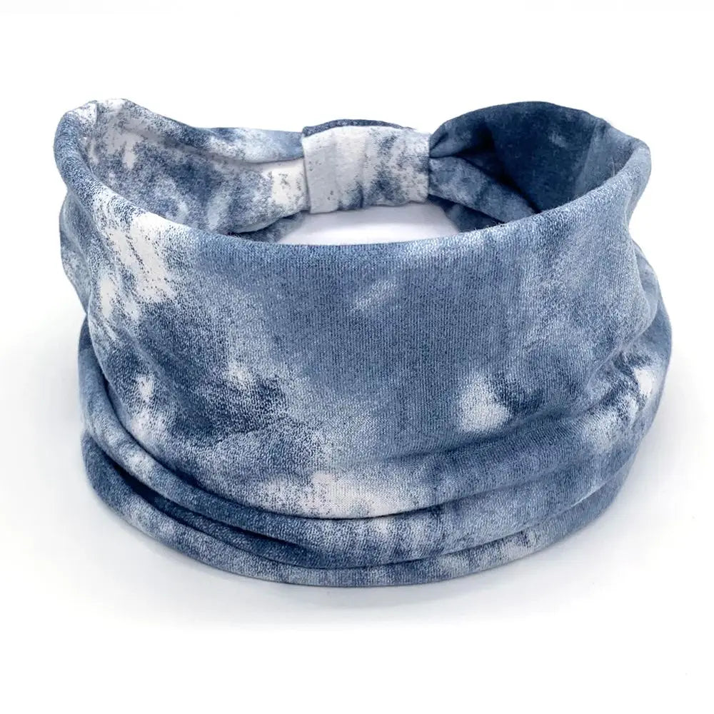 Criss Cross Yoga Twist Turban Wide Knotted Headbands