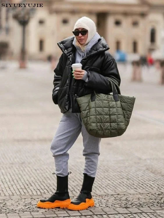 Chelsea Boots for Women Leather flat Ankle Booties