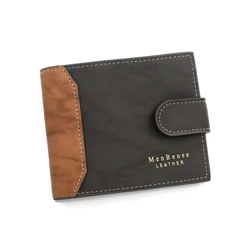 Men's Wallet with Hasp Business Card Holder