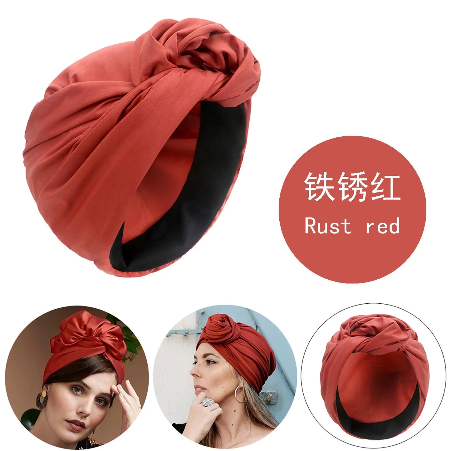 Women's Hair Cover Cap Head Wraps