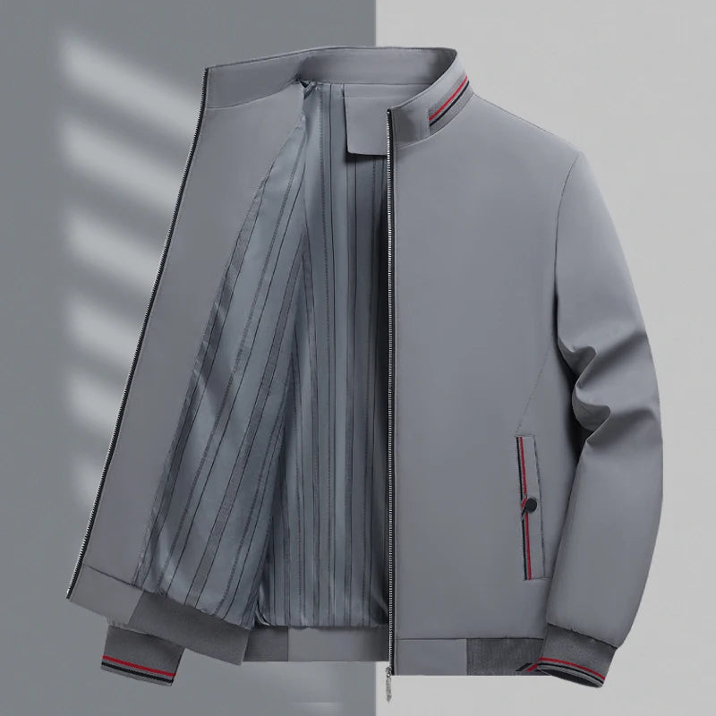 Mens Jacket Casual Fashionable, High Quality Stand Collar
