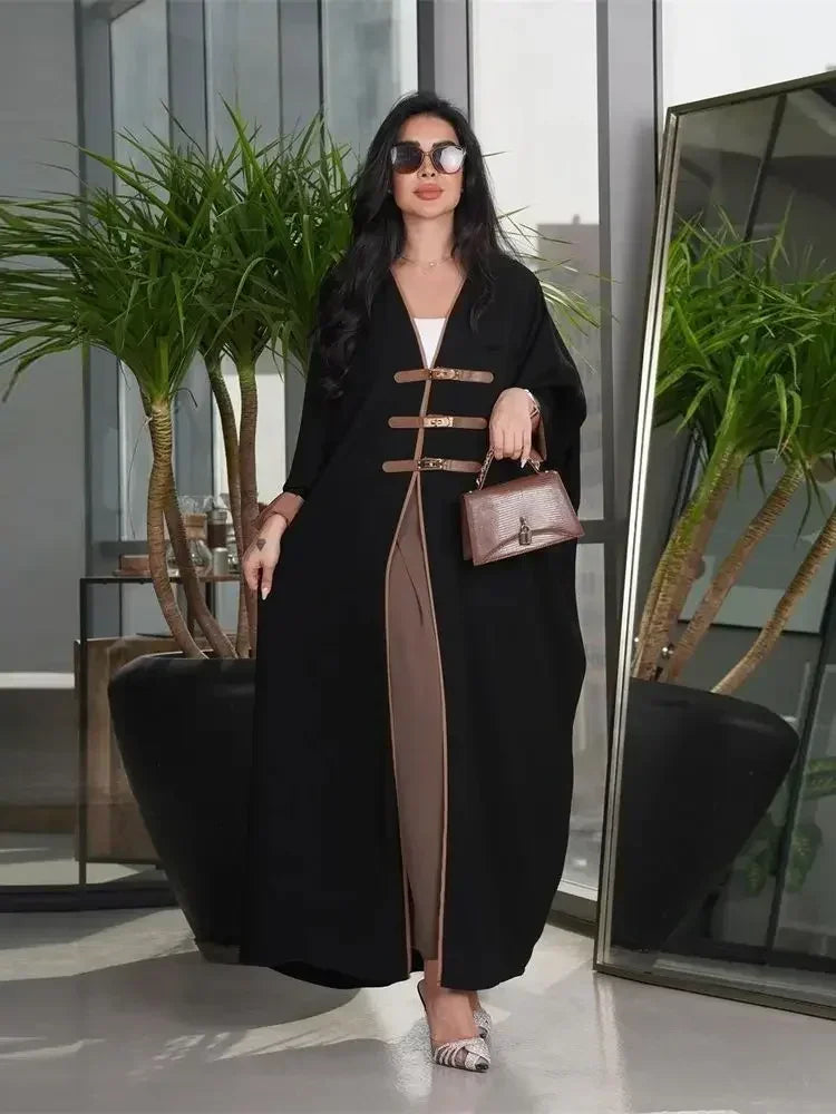 Ramadan Kimono Abaya Dubai Turkey Fashion African Dresses Abayas For Women
