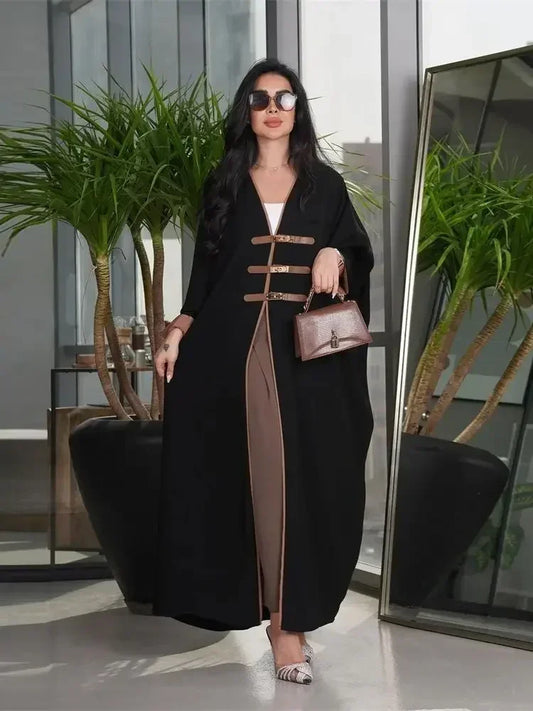 Ramadan Kimono Abaya Dubai Turkey Fashion African Dresses Abayas For Women