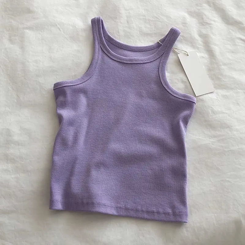 Women Tank Tops Sexy Cropped Top