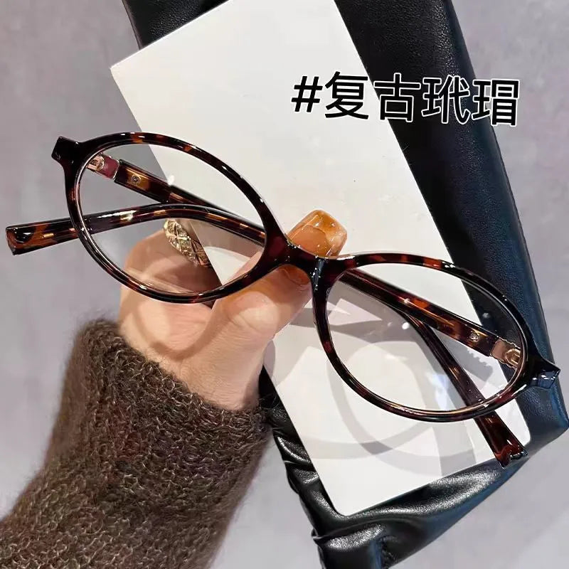 New Round Myopia Glasses for Women
