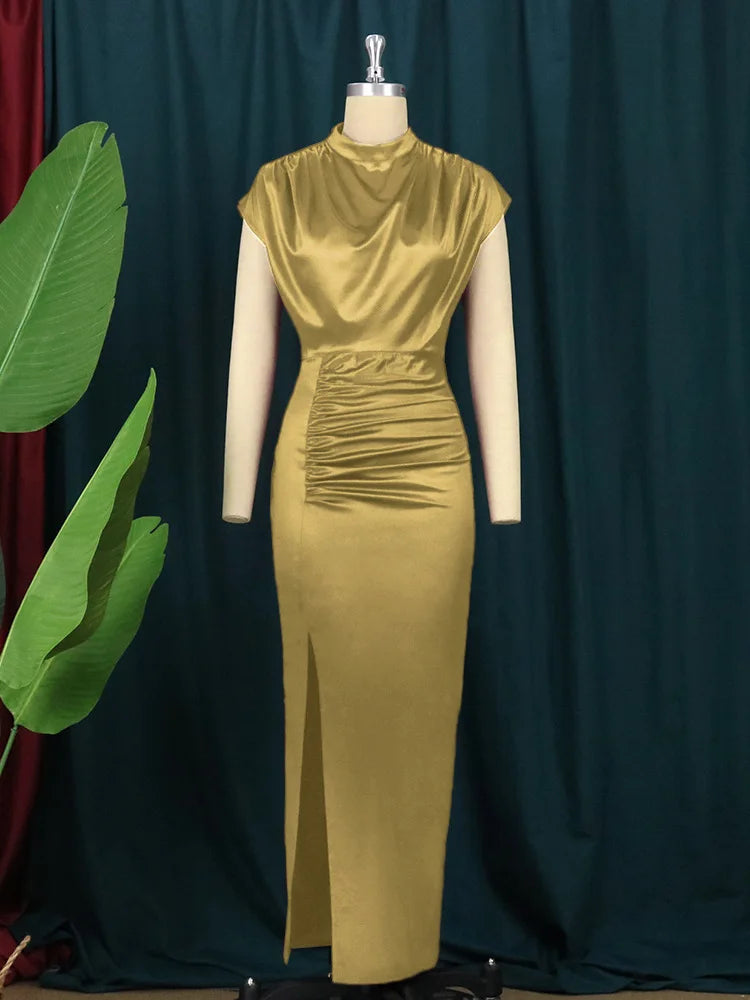 women's casual dresses draped fashion