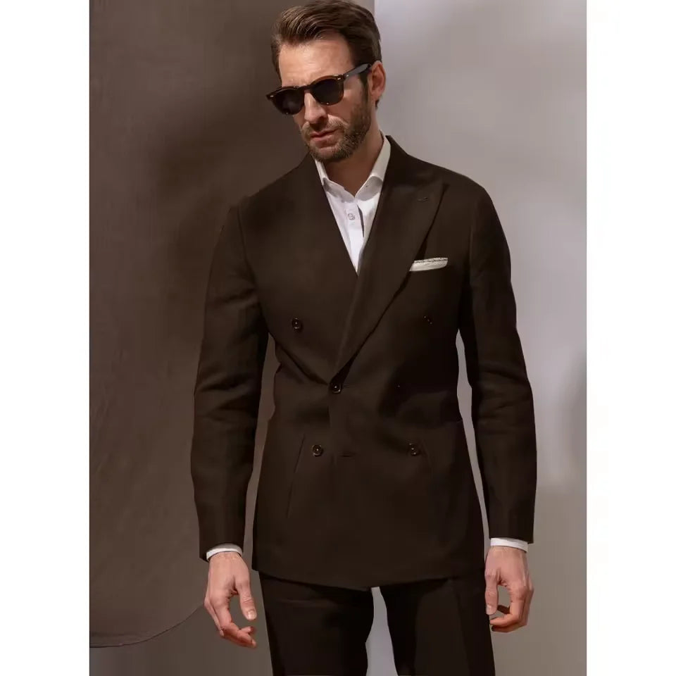 Pants Sets Men's New Summer Two-piece Suit