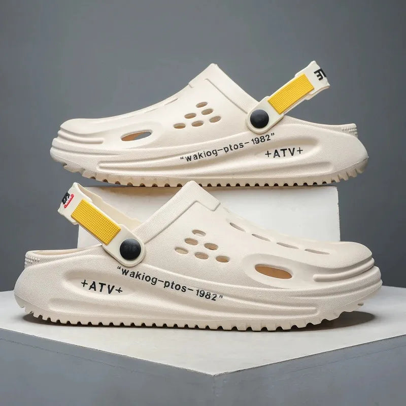 Men's Sandals Non-Slip Slippers Thick Soft  Casual Slides